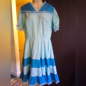 Vintage Kate Shorer Originals Square Dance Dress Western